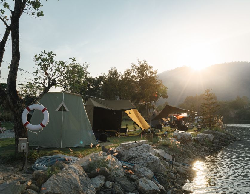 Starlink Installation for Campgrounds Campsites Forest camp