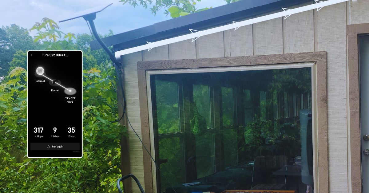 Starlink installation in Springdale AR