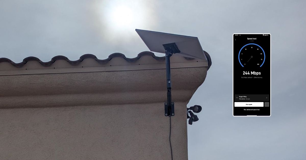 Starlink Installation in Rio Rico, AZ